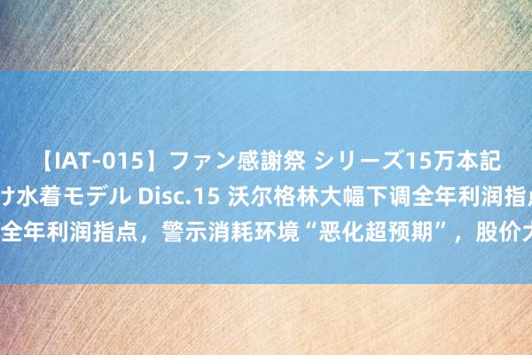 【IAT-015】ファン感謝祭 シリーズ15万本記念 これが噂の痙攣薬漬け水着モデル Disc.15 沃尔格林大幅下调全年利润指点，警示消耗环境“恶化超预期”，股价大跌22% | 财报见闻