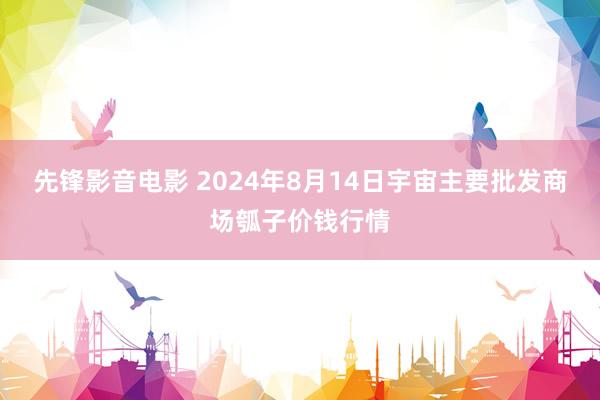 先锋影音电影 2024年8月14日宇宙主要批发商场瓠子价钱行情